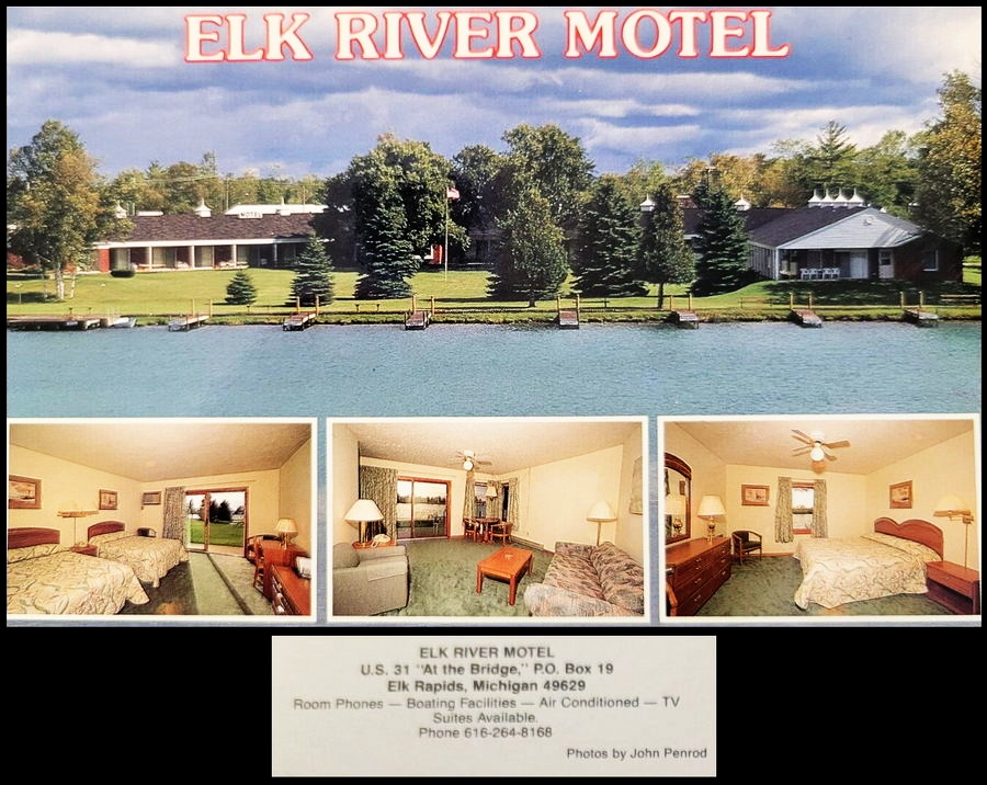Elk River Motel (Elk River Inn) - Vintage Postcard (newer photo)